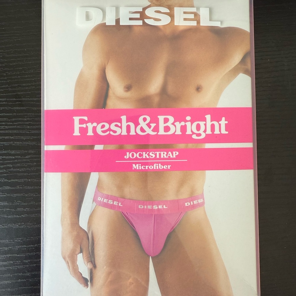 Diesel Vibrant Pink Jockstrap
